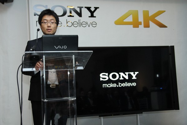 Sony Unveils 4K LCD TV